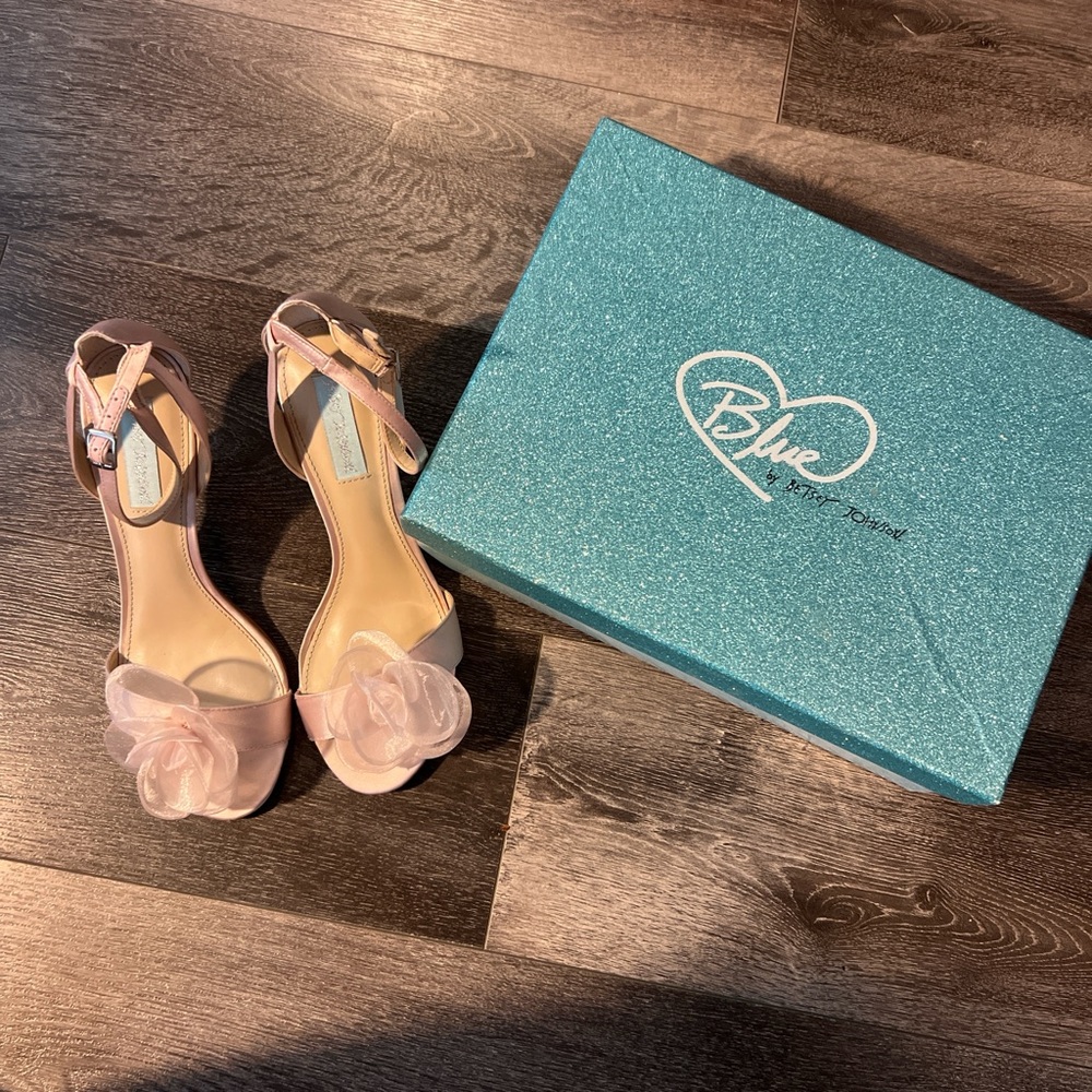 Blue by Betsey Johnson Pink Heels